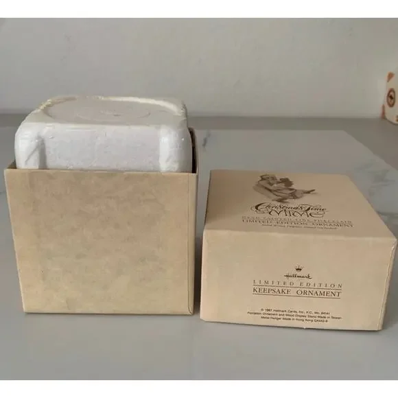 Vintage 1987 Hallmark Keepsake Mime Clown Teddy Bear Ornament - Picture 16 of 16